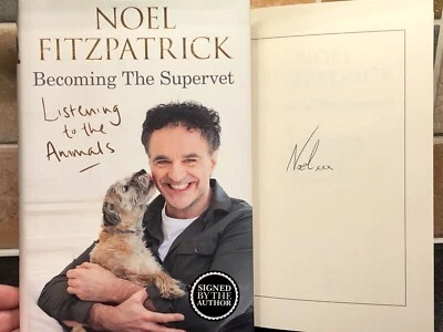 Noel Fitzpatrick *Signed* 1st Edition: HB/DJ 2018 - Becoming The Supervet - Image 1 of 4