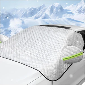 Cubierta De Nieve Para Parabrisas De Coche Protector De 5 Capas Plateado Nueva - Imagen 1 de 12