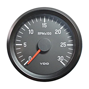 VDO Cockpit International Velocitómetro Indicador 3000 RPM 80mm 12V 333-035-001G - Imagen 1 de 4