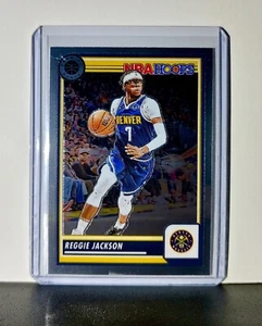 Reggie Jackson 2023-24 Panini Premium Stock NBA Hoops #54 Card Denver Nuggets - Picture 1 of 2