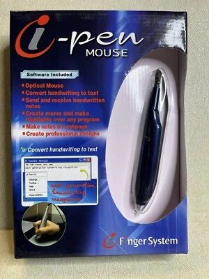 i-Finger System i-Pen Optical Mouse With Software USB Model [NEW] - Image 1 of 4