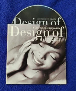 Design of a Decade 1986-1996: by Jackson, Janet (CD, 1995) CD & Booklet Only! - Picture 1 of 1