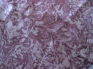 100% Cotton Fabric Quilt Blush + Dark Pink Swirl Sew 1980s Vintage 46" x 40" NEW - Picture 1 of 4