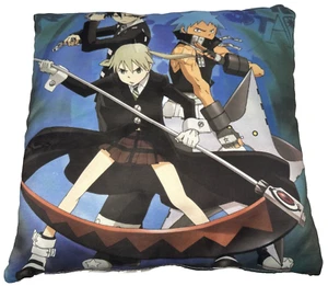 Cuscino Soul Eater Anime Satin Feel 14 x 14 pollici con imperfezioni - Foto 1 di 14