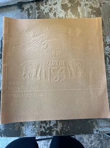 Oldtimer Harley Davidson Motorrad V-Twin Verkaufsprospekt - Bild 1 von 6