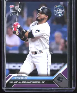 2023 Topps Now MLB All-Star Game - Purple Parallel /25 - Luis Arraez ASG-LA - Picture 1 of 2