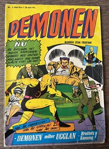 Daredevil #2 Scarce 1966 Silver Age Marvel Comic Book from Sweden - Picture 1 of 4