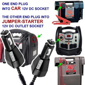 FAST DC 12V PORT CAR Charger adapter for Booster PAC ES6000 ES5000 jump starter - Picture 1 of 1