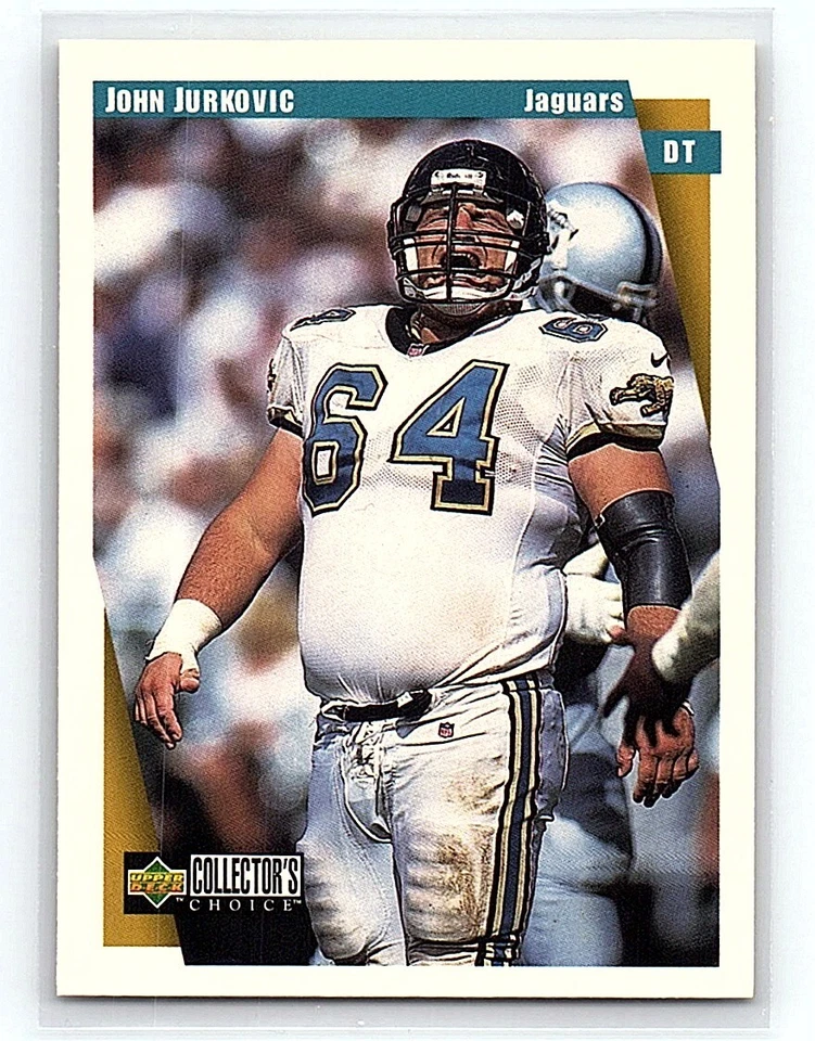 1997 Collector's Choice John Jurkovic Jacksonville Jaguars #479 - Image 1 of 2