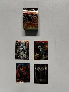 1995 KROME PRODUCTIONS LADY DEATH SERIES 2 TRADING CARD COMPLETE BASE SET (100) - Picture 1 of 10