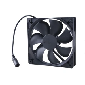 High Airflow 120x25mm 12V Cooling Fan With PWM Control for Computer Case - Afbeelding 1 van 8