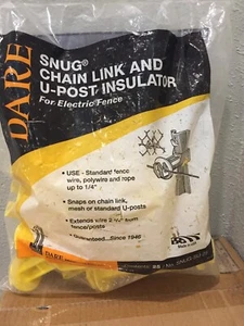 Dare Products Inc 25 pack U Post Insulator, #SNUG-SU-25 - Picture 1 of 1