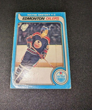 1979-80 O-PEE-CHEE - #18 WAYNE GRETZKY ROOKIE CARD AUTHENTIC- POOR-CREASES