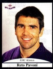 1999-00 Swiss Panini Stickers #104 Reto Pavoni