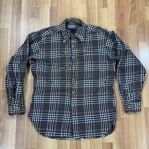 Vintage 1970s Pendleton Shirt Mens Large Button Up Made In USA - Picture 1 of 8
