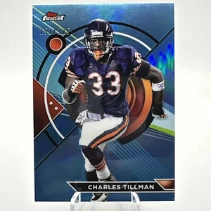 2024 Topps Composite Charles Tillman Topps Finest Blue Refractor /325 SP Bears - Picture 1 of 2