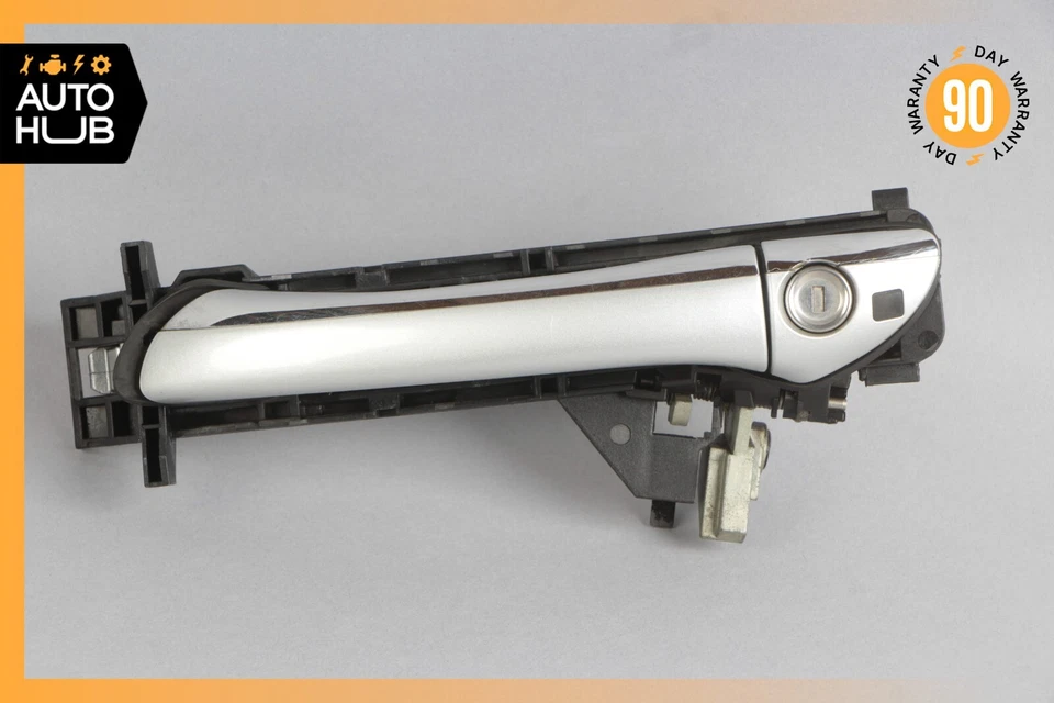 00-06 Mercedes W220 S55 AMG S430 maçaneta dianteira esquerda da porta do motorista 2207600334 fabricante de equipamento original - Imagem 1 de 4