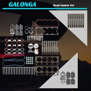 Head Gasket Set Bolts Lifters For 05-14 GMC Yukon Chevrolet Tahoe 5.3 AFM - Bild 1 von 10