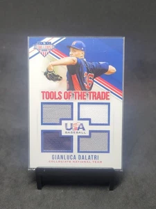 2018 Panini Stars & Stripes Gianluca Dalatri Tools Of The Trade Quad Relic /299 - Bild 1 von 2