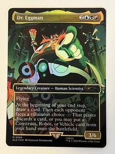 Dr. Eggman (Rainbow Foil) Secret Lair Drop Foil MTG NM - Picture 1 of 2