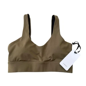 Harley Always Edwards BH Dusty Green Damengröße Large neu mit Etikett Yoga Fitnessstudio Training - Bild 1 von 7