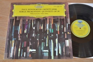 Hindemith / Prokofieff Philharmonisches Oktett Berlin LP DGG SLPM 139 309 - Imagen 1 de 6