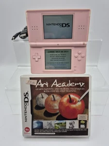 Nintendo DS Lite Coral Pink Handheld System - Picture 1 of 11