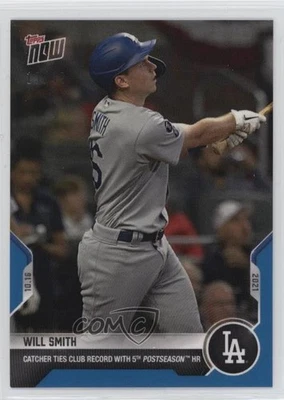 2021 Topps Now Blue /49 Will Smith #977 - Image 1 of 2