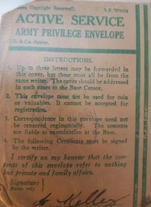 World War Two Letters And Correspondence. Very Personal. - Picture 1 of 21