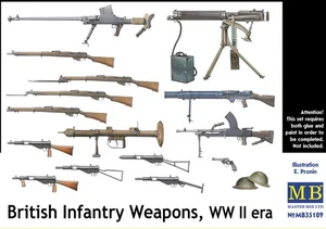 Master Box Ltd. 1:35 35109 British infantry weapons, WWII era - NEU - Bild 1 von 1