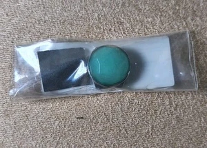 KEEP Collective Green Round Stone Silver Sliding Charm - KA001MNT - Picture 1 of 2