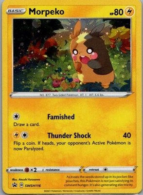Morpeko - Promo SWSH: Sword & Shield Promo Cards SWSH116 NM - Image 1 of 2