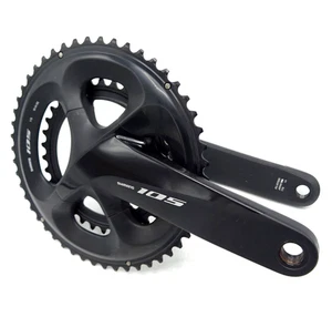 Shimano 105 FC-R7000 2x11s 50/34 170mm Rennrad Kurbelgarnitur montiert Marken SH602-S12 - Bild 1 von 7