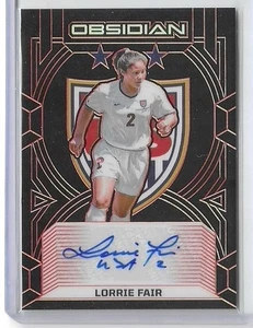 2024-25 Panini Obsidian Lorrie Fair #/149 Auto US 1999 Anniversary Orange Etch - Bild 1 von 2