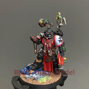 Warhammer 40k Primaris Apothecary Space Marines Black Templars Painted $192.50 - Picture 1 of 4