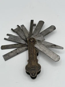 Vintage Chevrolet Kent Moore Co The Key to Chevrolet Performance Feeler Gauge - Picture 1 of 7