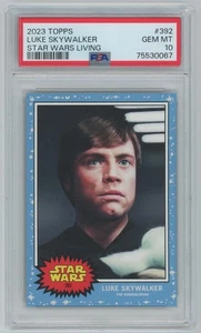 LUKE SKYWALKER (PSA 10) 2023 Topps Star Wars Living Card #392 -067 - Picture 1 of 2