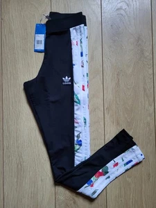Adidas Girls Leggings Junior Youth - Picture 1 of 5