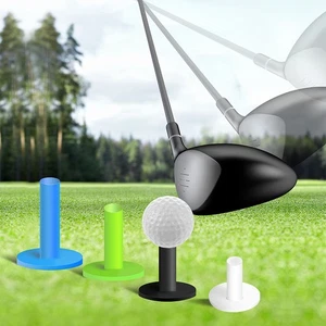 Paquete de 4 camisetas de goma de golf multicolores tamaño mixto para práctica de conducción - Imagen 1 de 6