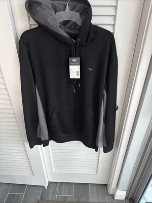 Sudadera suéter con capucha Everlast negra - grande Foto 1 de 4