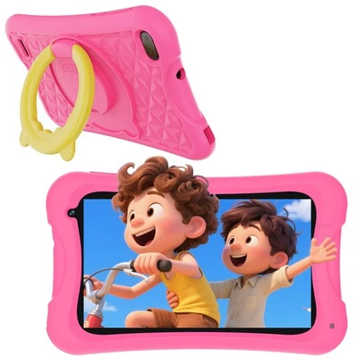 Digliand 7inch Android Kids Tablet, 4GB RAM+32GB ROM, Quad-Core CPU, 3000mAh ... - Image 1 of 4