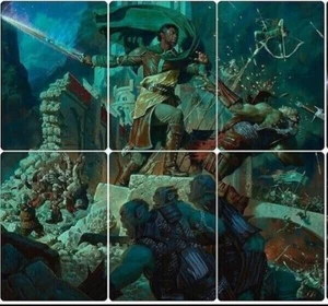 Lord of the Rings Scene Box 6 Card MTG Aragorn at Helm's Deep Full Set Sealed - Picture 1 of 2