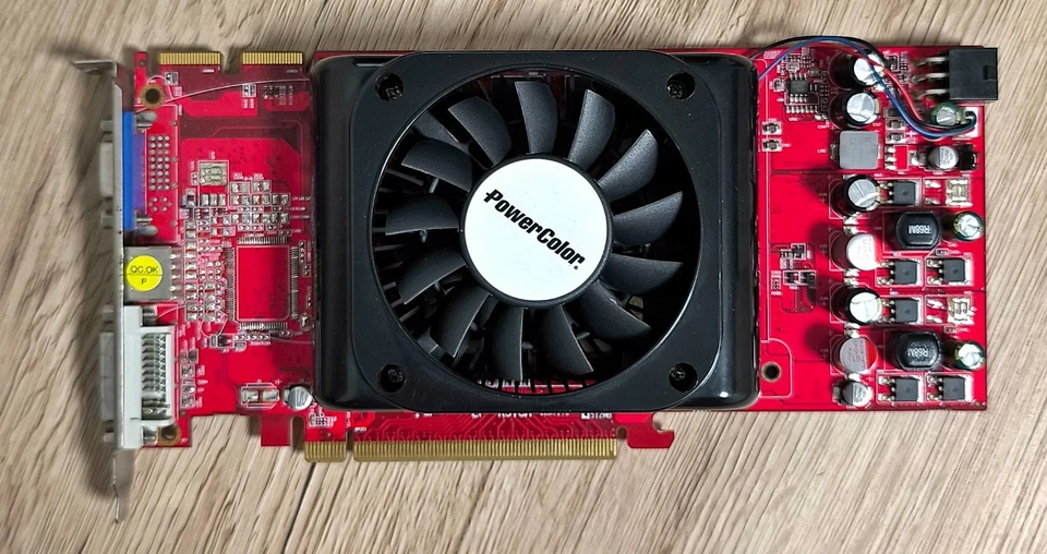 PowerColor ATI Radeon X1950 GT 512MB GDDR3 256-bit LF R57CA PCI-E Graphics Card - Image 1 of 4