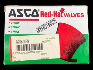 ASCO Red Hat Valves 302273 Rebuild Kit NIB - Picture 1 of 7