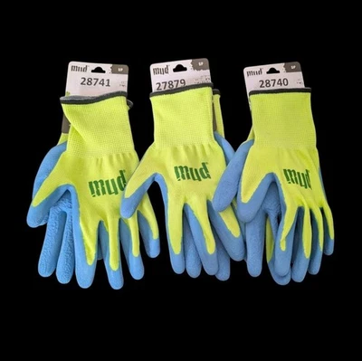 Guantes de jardinería Mud Super Grip, talla S, juego de 3 Foto 1 de 3