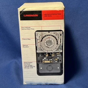 Paragon mechanische Abtau-Zeitschaltuhr 8000 Serie 8145-20, neu im Karton - Bild 1 von 6
