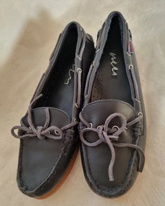 Mocasín Bala encerado Nina Sebago para mujer talla Reino Unido 7/40,5 PVP £110 - Imagen 1 de 10
