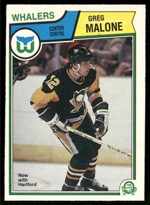 1983-84 O-Pee-Chee #284 Greg Malone - Picture 1 of 2