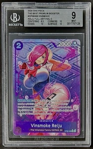 BGS 9 One Piece OP06-068 C* Vinsmoke Reiju - English-Wings of the Captain-Graded - Picture 1 of 2