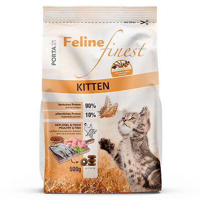 Feline Finest - Kitten Alleinfuttermittel Für Kitten Und Trächtige Katzen Mit Ho • 6.90€